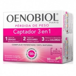 OENOBIOL CAPTADOR 3 EN 1 60 CAPSULAS