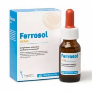FERROSOL GOTAS Y SOBRE 1 FRASCO 30 ml + 1 SOBRE 1,9 g