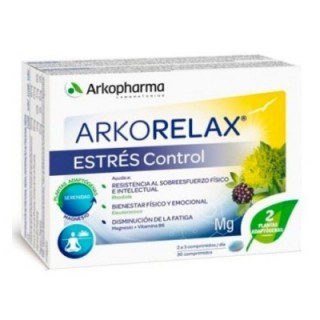 ARKORELAX ESTRES CONTROL 30 COMPRIMIDOS