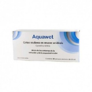 AQUAWET GOTAS OCULARES 30 MONODOSIS 0,4 ml