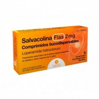 SALVACOLINA FLAS 2 MG 6 COMPRIMIDOS BUCODISPERSABLES