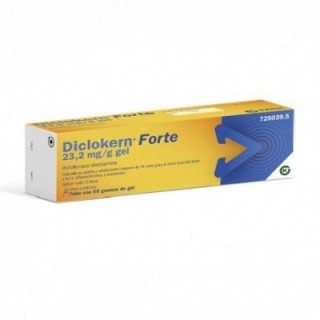 DICLOKERN FORTE 23,2 mg/g GEL CUTANEO 1 TUBO 50 g