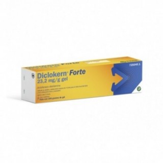 DICLOKERN FORTE 23,2 mg/g GEL CUTANEO 1 TUBO 100 g