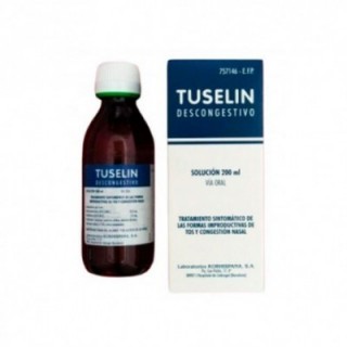 TUSELIN DESCONGESTIVO 2 mg/ml + 1 mg/ml JARABE 1 FRASCO 200 ml